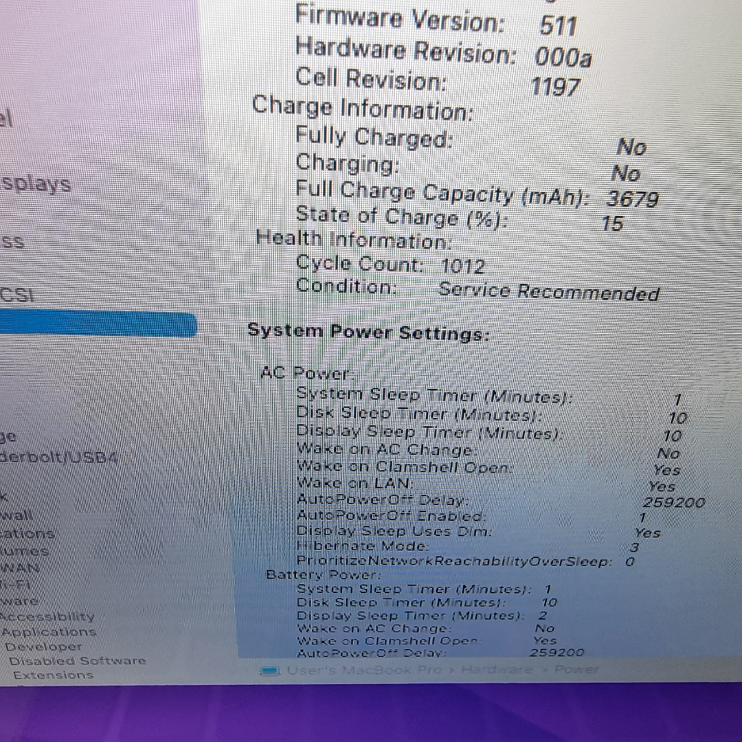 APPLE MACBOOK AIR 11 INCH INTEL CORE i7 2.2GHZ 8GB RAM 128GB SSD 2015/16