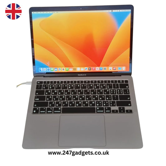 Apple MacBook Air 13 INCH RETINA (2020) M1 8-Core CPU 7-Core GPU 8GB 256GB SPACE GREY