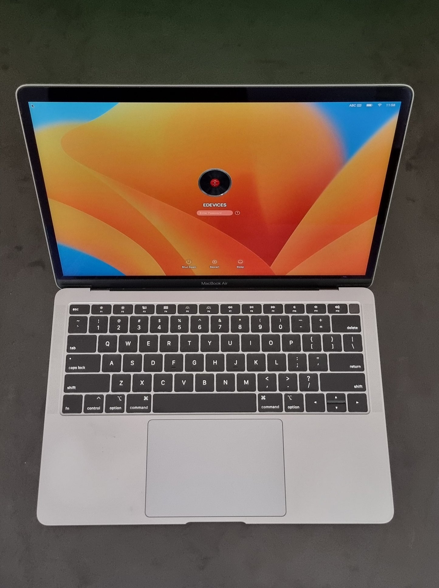 APPLE MACBOOK AIR 13 INCH INTEL CORE i5 1.6GHZ 16GB RAM 500GB SSD 2018/19